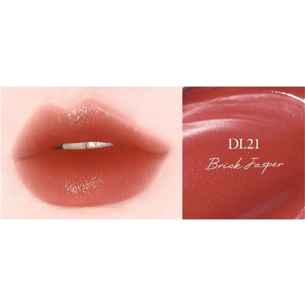 BLACK ROUGE Double Layer Over Velvet 3 - Lippenstift mit intensiven Pigmenten und feuchtigkeitsspendenden Wirkstoffen, 4.1gr - DL21 Brick Jasper