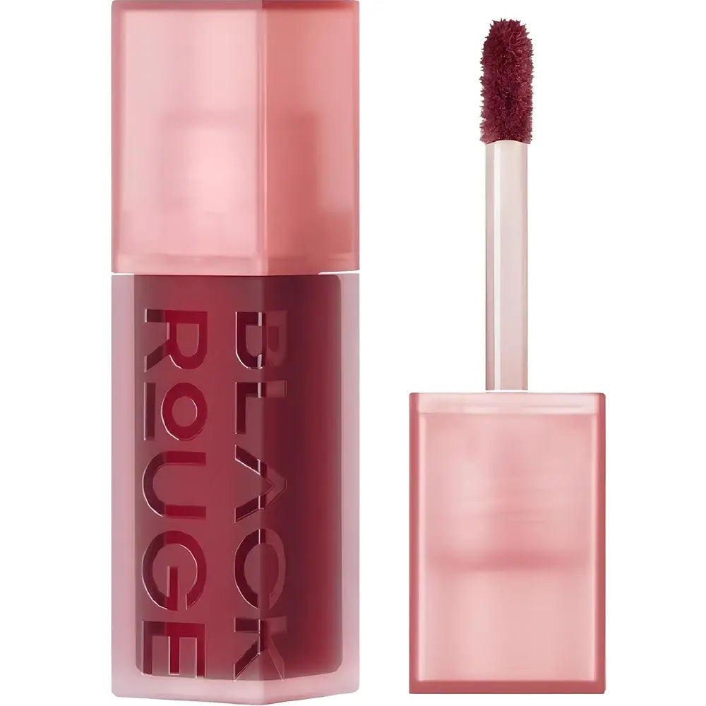 BLACK ROUGE Double Layer Over Velvet - Lippenstift mit Hyaluronsäure und Süßmandelöl für Feuchtigkeit und Komfort - 4,1 g - DL05 Taro Layer