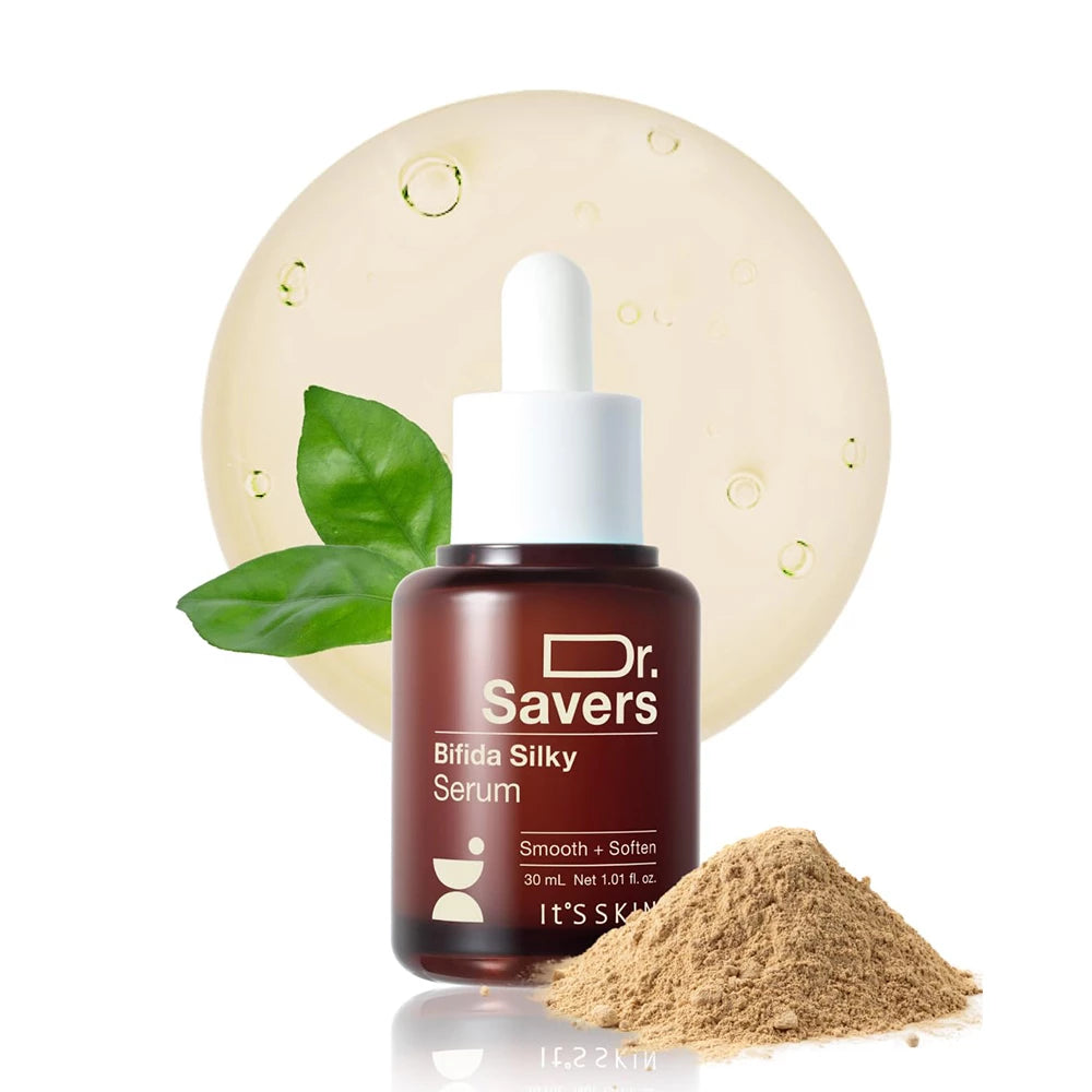 IT'S SKIN Dr. Savers Bifida Silky Serum - Gesichtsserum mit Bifida Ferment Lysat und Hyaluronsäure zur Hautfeuchtigkeit und Hautkomfort - 30 ml