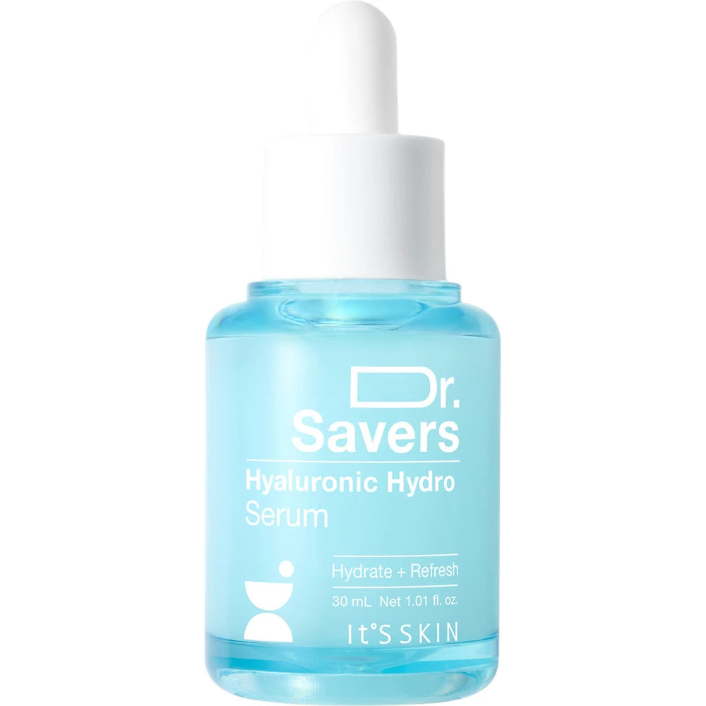 IT'S SKIN Dr. Savers Hyaluronic Serum - Gesichtsserum mit Hyaluronsäure und Panthenol für Feuchtigkeit und Hautkomfort - 30 ml