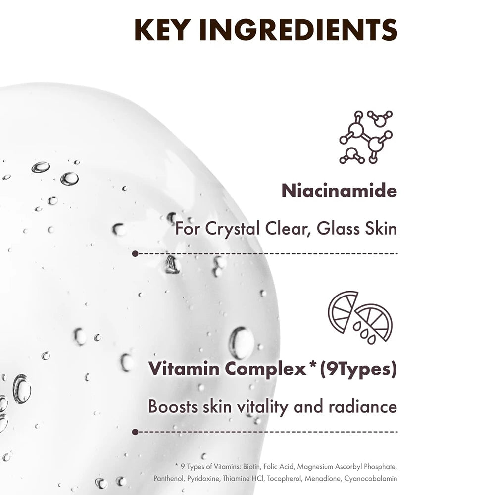 IT'S SKIN Dr. Savers Vita Glow Serum - Gesichtsserum mit Niacinamid und 3-O-Ethylascorbinsäure zur Verbesserung des Hauttons und der Ausstrahlung - 30 ml