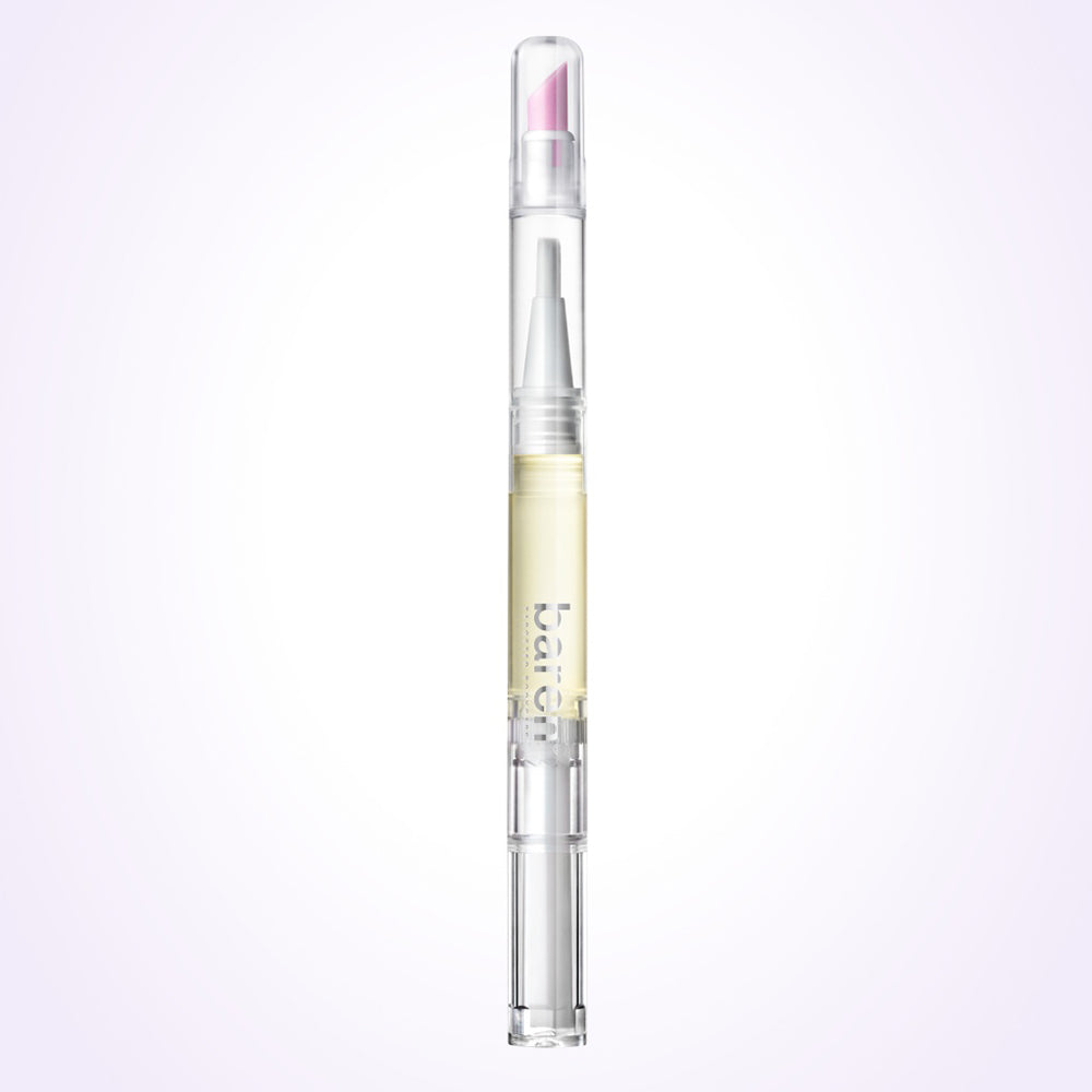 BAREN Dual-Effekt Nagel- und Nagelhautpflege-Essenzölstift mit Keramikschieber, 2 ml