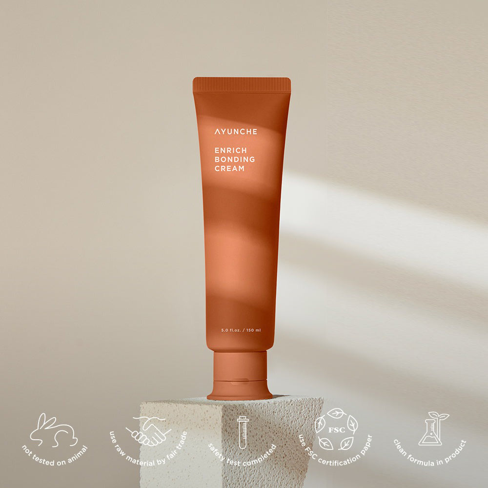 AYUNCHE Enrich Bonding Cream Haarcreme - Glättung und Schutz, 150 ml