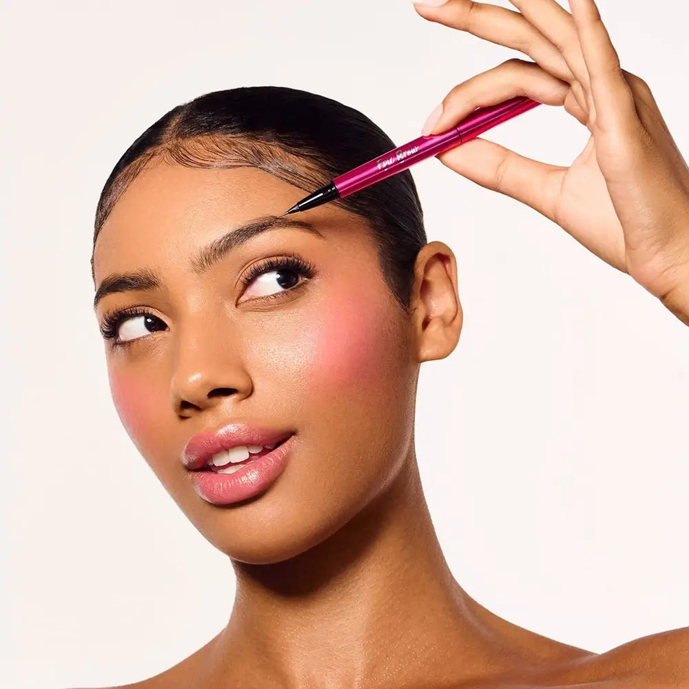 BODYOGRAPHY Epic Brow Gel - Augenbrauenstift 2-in-1 mit ultrafeinem flüssigem Mikrostift und transparentem Gel mit Spoolie-Applikator, formuliert mit natürlichem Wachs und Mineralien - Braun