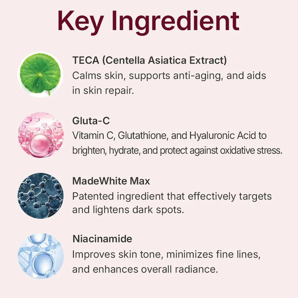 CENTELLIAN24 Expert Madeca Mela Capture Ampoule Max - Gesichtsserum mit MadeWhite Max und Niacinamid zur Korrektur von ungleichmäßigem Hautton und zur Reduzierung von Pigmentflecken - 3 x 15 ml