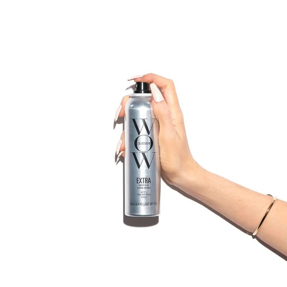COLOR WOW Extra Mist-ical - Haarspray formuliert mit afrikanischem Royal Candle-Pflanzenextrakt und natürlichen Pflanzenextrakten, das dazu beiträgt, den Glanz des Haares zu intensivieren und ein strahlendes Aussehen zu bewahren - 162 ml