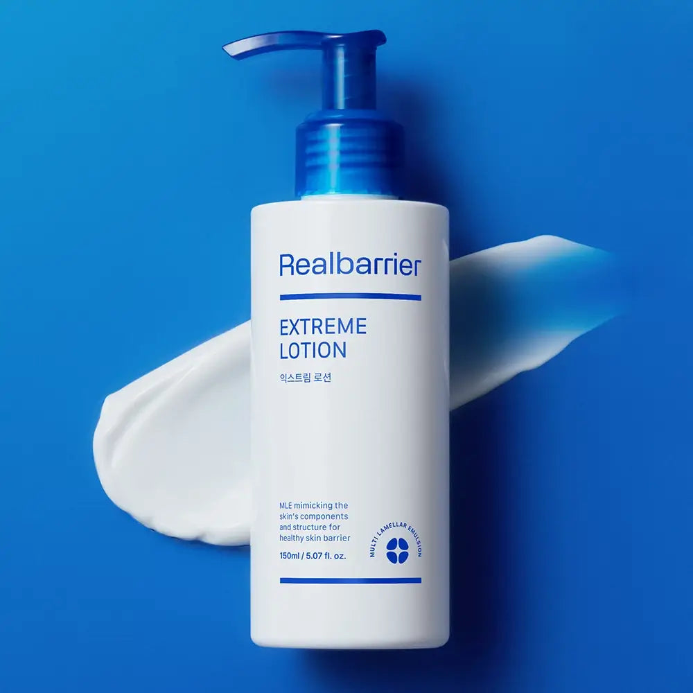 Real Barrier Extreme Lotion Feuchtigkeitscreme Omega-Ceramid - Barriere-Reparatur und Intensive Feuchtigkeit, 150 ml