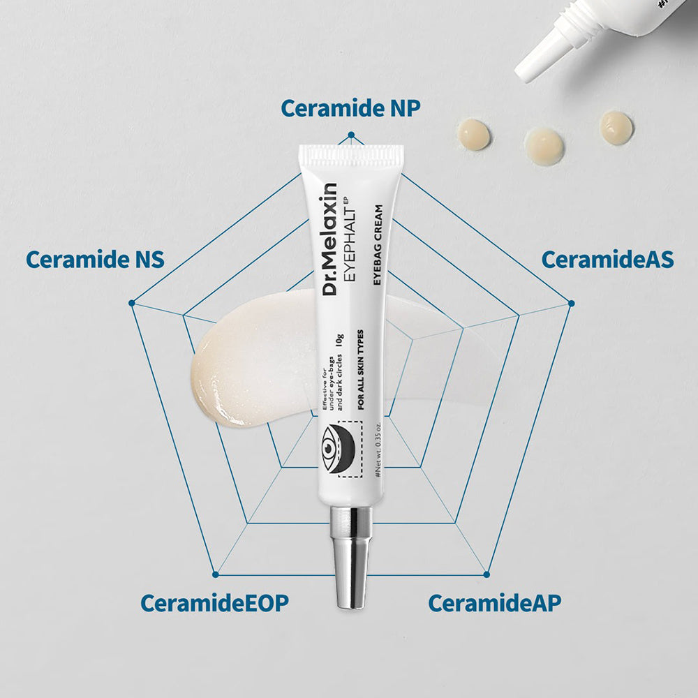 Dr. Melaxin EYEPHALT Augencreme - Augencreme mit Niacinamid Vitamin B3 und Arbutin, die zur Aufhellung von Augenringen und zur Vereinheitlichung des Hauttons beitragen - 10 ml
