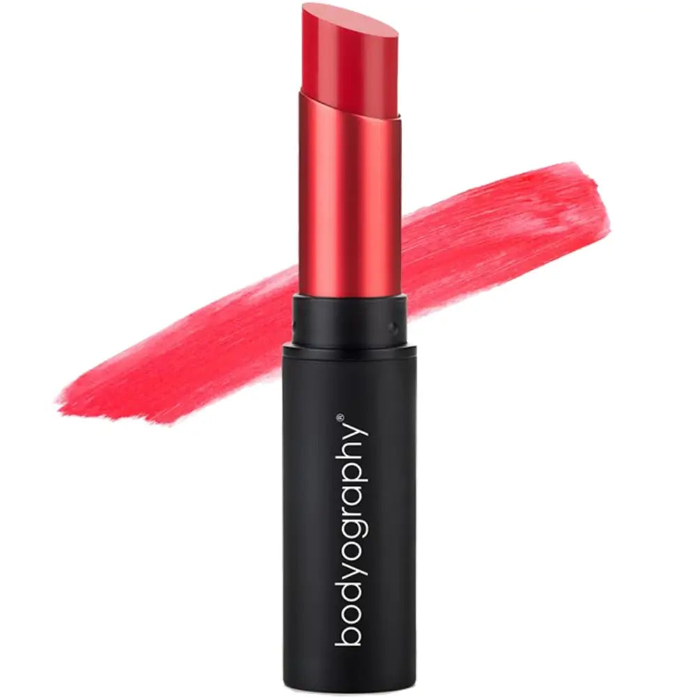 BODYOGRAPHY Fabric Texture - Lippenstift mit Jojobaöl und Kokosöl, der die Lippen konturiert und abdeckt und den Komfort bewahrt - 4,5 g - Flannel