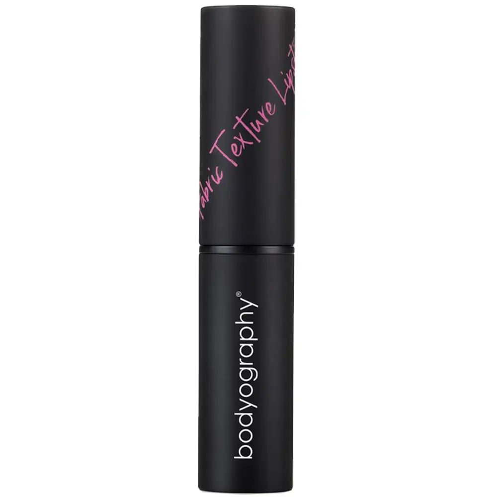 BODYOGRAPHY Fabric Texture - Lippenstift mit Jojobaöl und Kokosnussöl, der die Lippen mit Feuchtigkeit versorgt und für Komfort sorgt - 4,5 g - Sateen