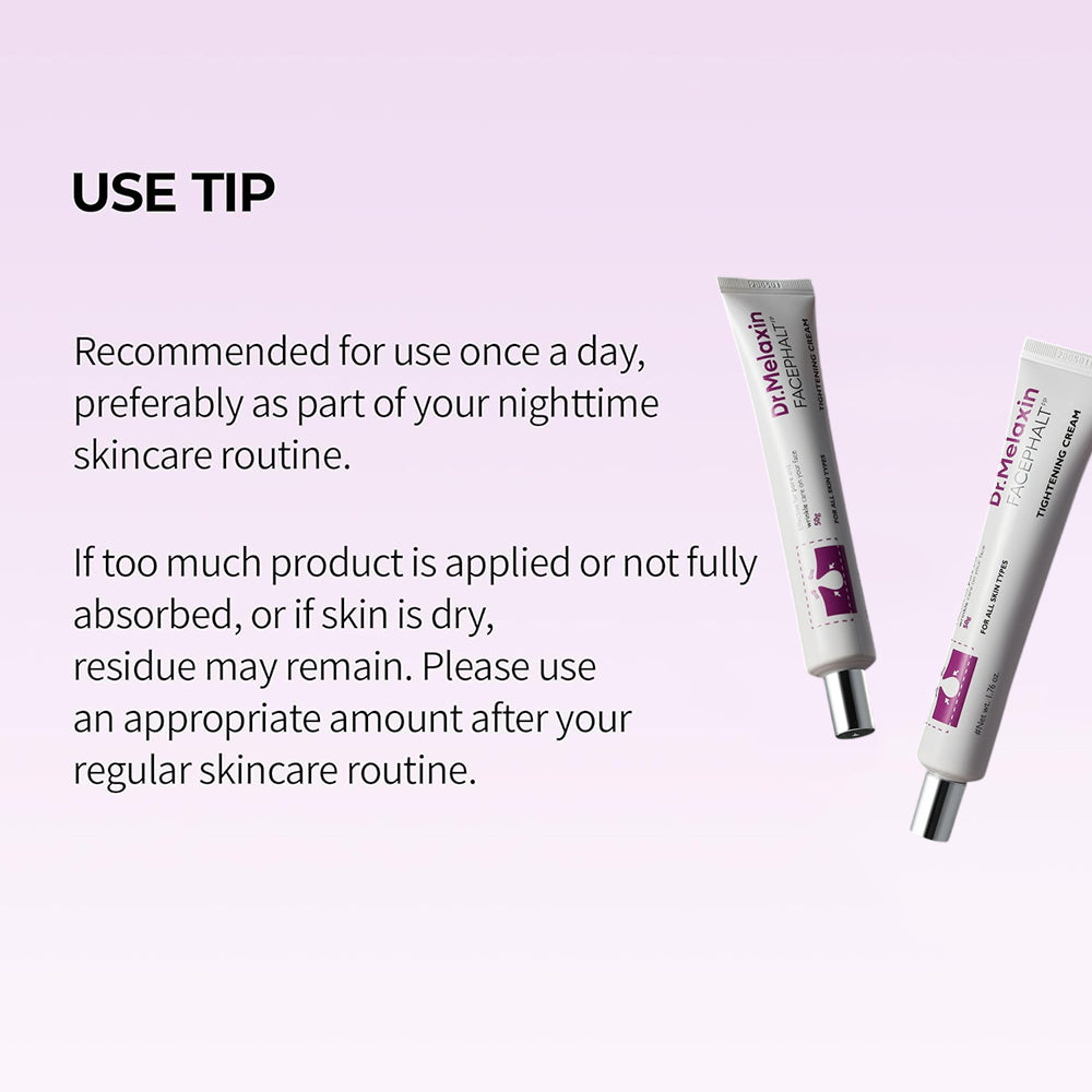 Dr. Melaxin Facephalt Straffende Gesichtscreme - Gesichtscreme mit Calamin und Bentonit, die dazu beiträgt, überschüssiges Talg zu reduzieren, das Erscheinungsbild von erweiterten Poren zu verbessern und die matte Haut aufrechtzuerhalten - 50 ml
