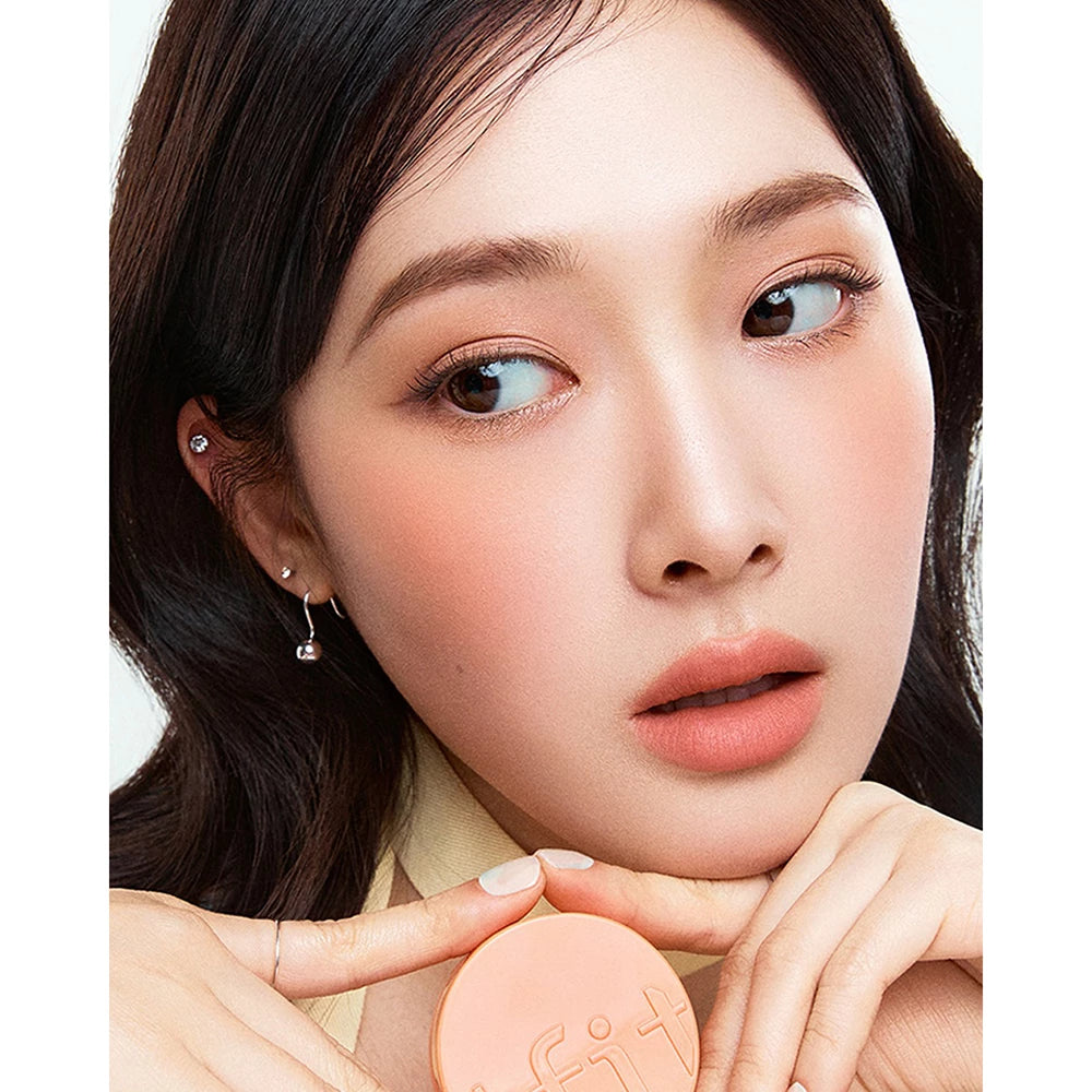 TFIT Fluffy Velvet Cushion Blush - O01 Coral Orange