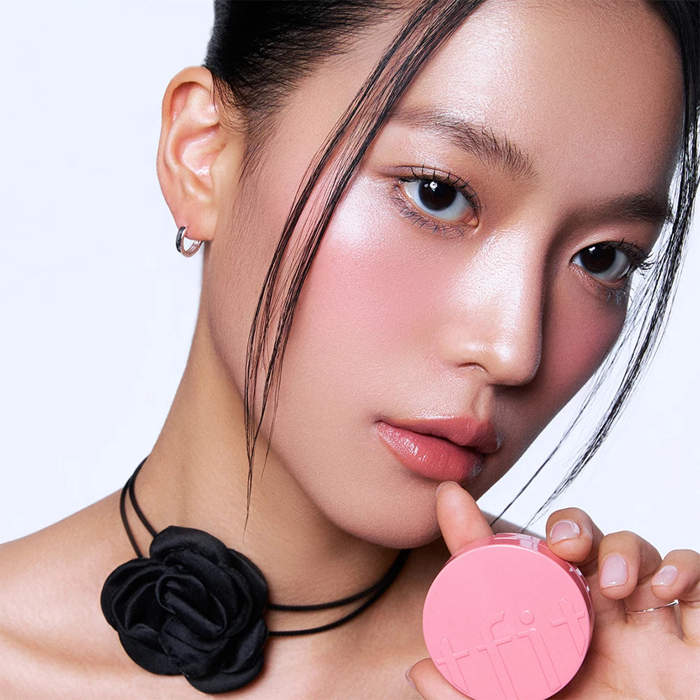 TFIT Fluffy Velvet Cushion Blush - P02 Bloom Pink