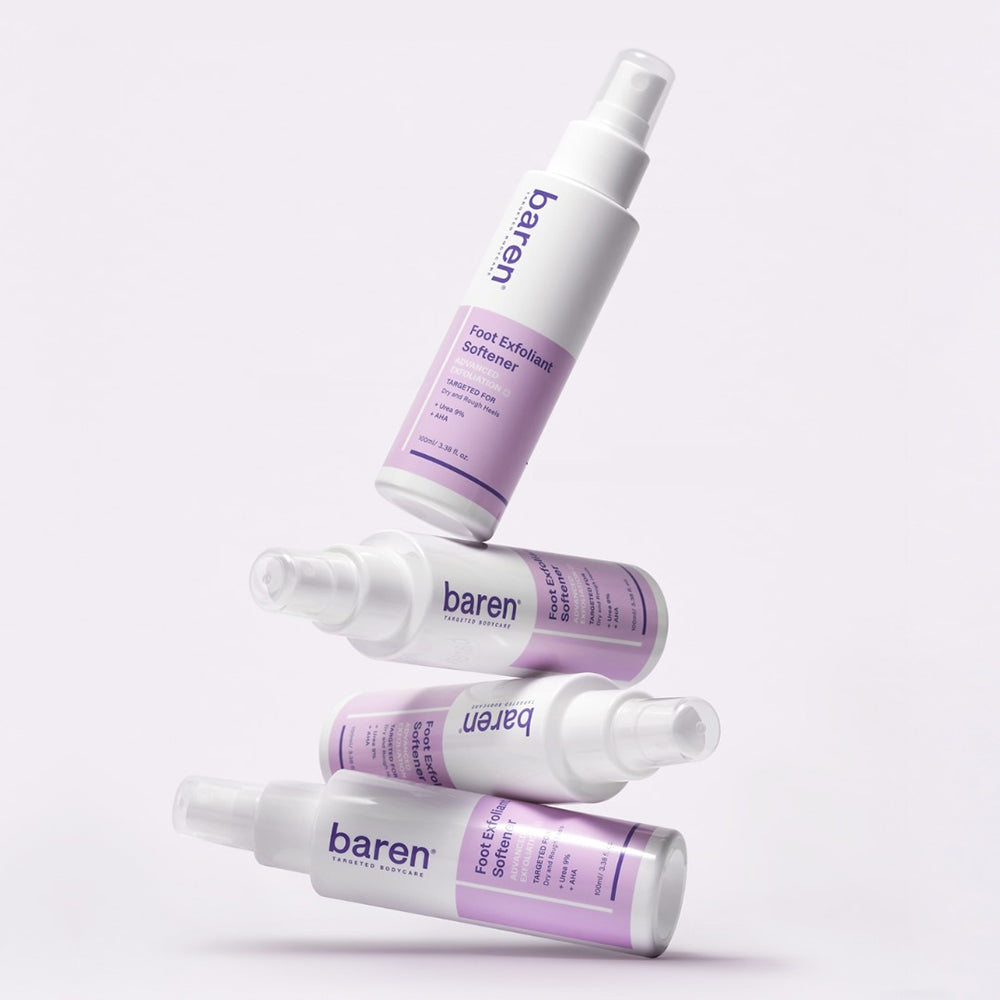 BAREN Foot Exfoliant Softener, 100 ml