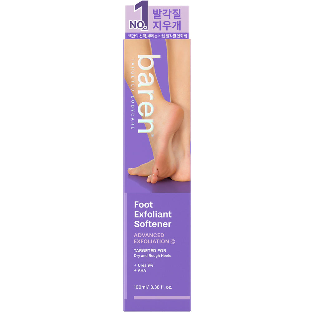 BAREN Foot Exfoliant Softener, 100 ml