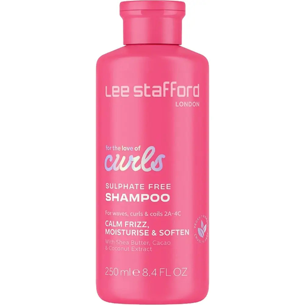 LEE STAFFORD Für Die Liebe Zu Locken Shampoo - Shampoo mit Sheabutter und Kokosnusswasser zur Reinigung und Feuchtigkeitspflege - 250 ml