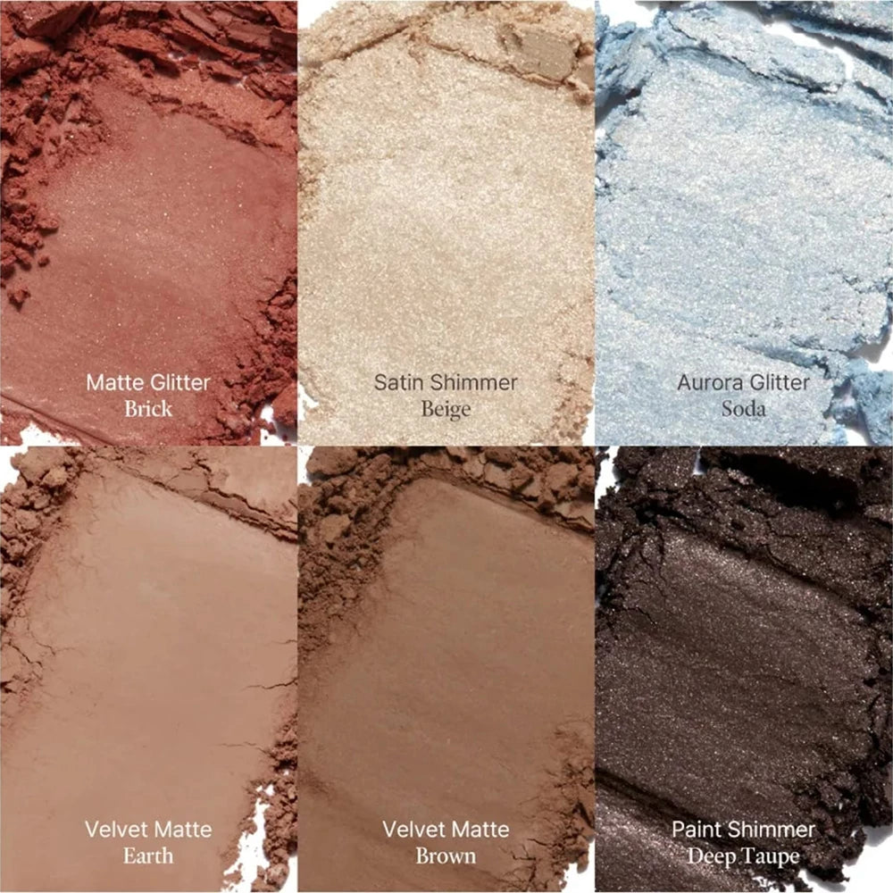 LAKA Forever6 Eye Palette - 01 Beginning