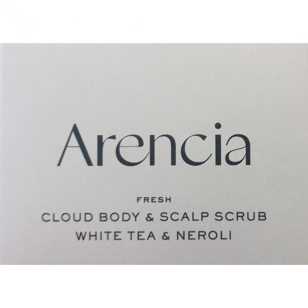 ARENCIA Fresh Cloud Körper- und Kopfhautpeeling Weißer Tee und Neroli 260 g