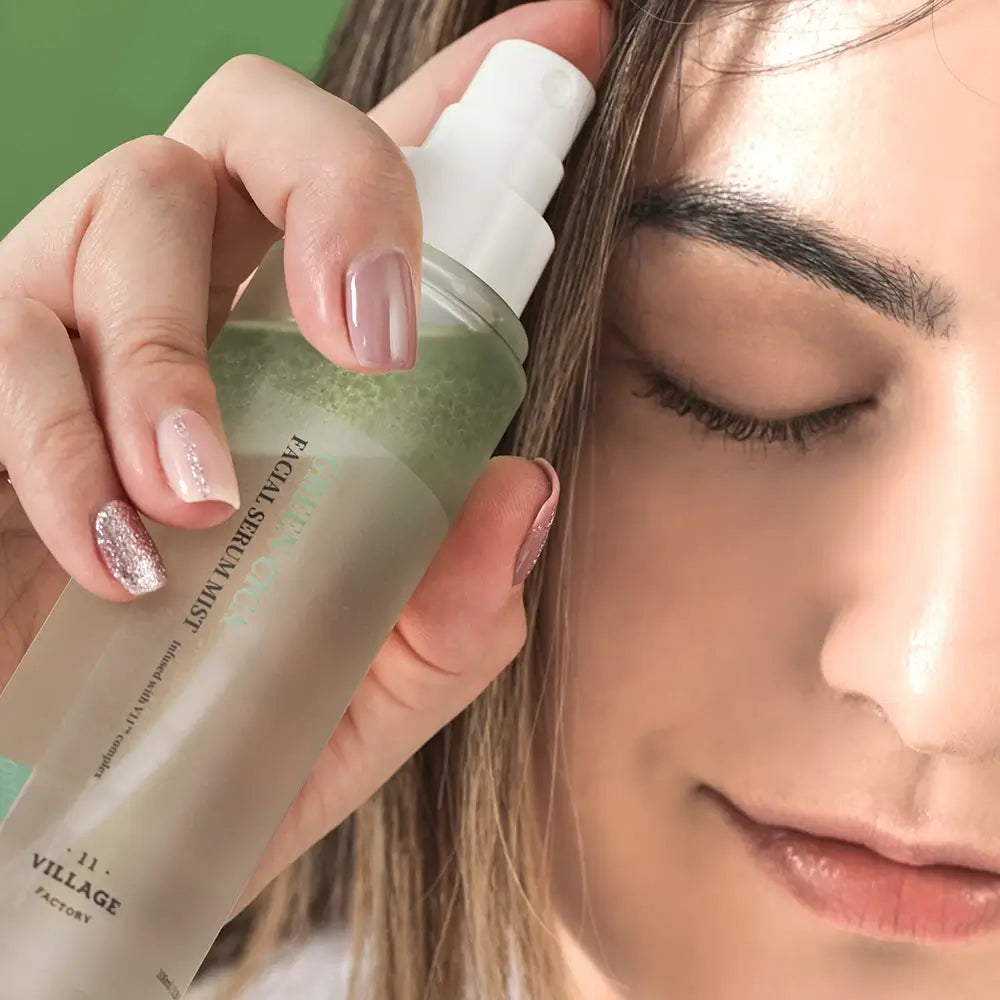 VILLAGE 11 FACTORY Fresh Dewy Green Cica Facial Serum