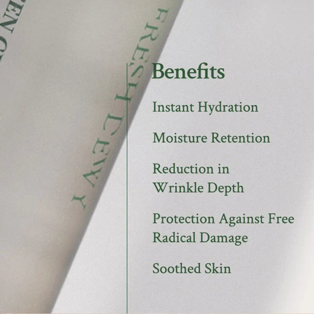 VILLAGE 11 FACTORY Fresh Dewy Green Cica Facial Serum