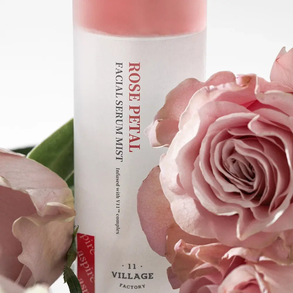 VILLAGE 11 FACTORY Fresh Dewy Rose Petal Facial Serum
