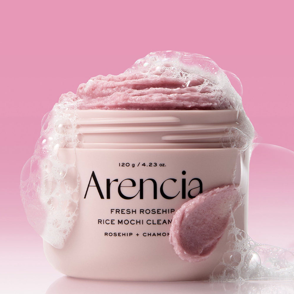 Frischer Hagebutten-Reis-Mochi-Reiniger Reinigungsbalsam 120 g