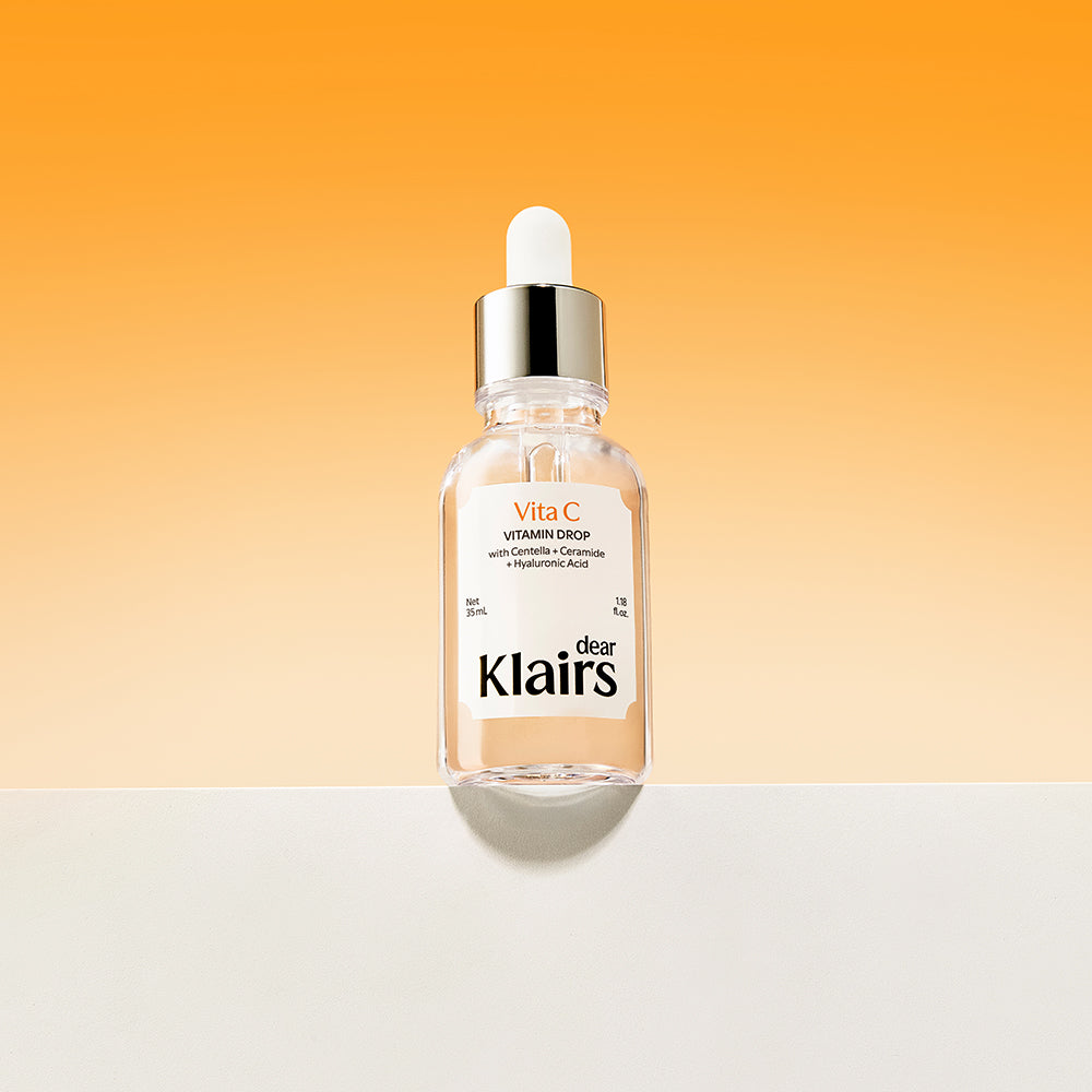 Dear Klairs Vita C Vitamin Drop Gesichtsserum - Helligkeit und Antioxidativer Schutz, 35 ml