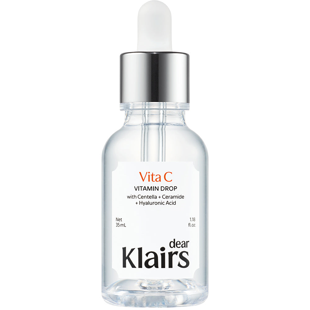 Dear Klairs Vita C Vitamin Drop Gesichtsserum - Helligkeit und Antioxidativer Schutz, 35 ml