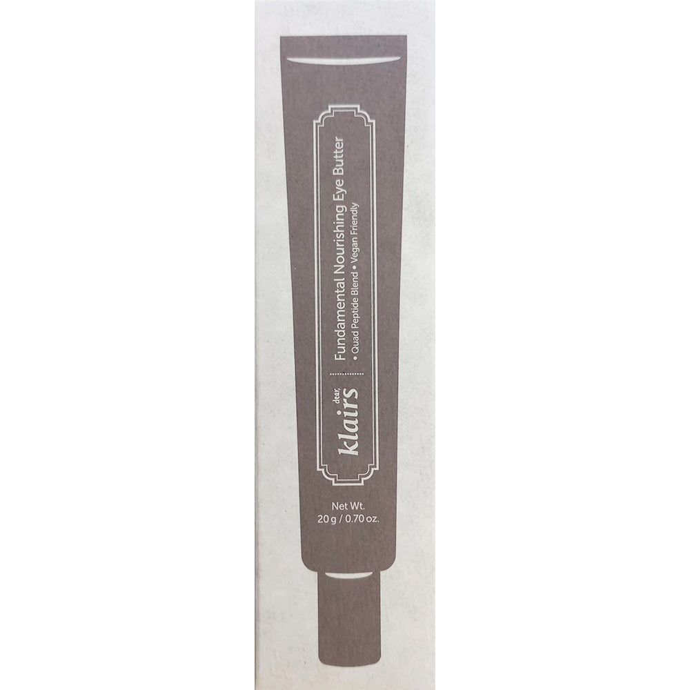 Dear Klairs Fundamental Crema de ochi tip unt - Nutritiva si Hidratare Antioxidanta, 20 gr