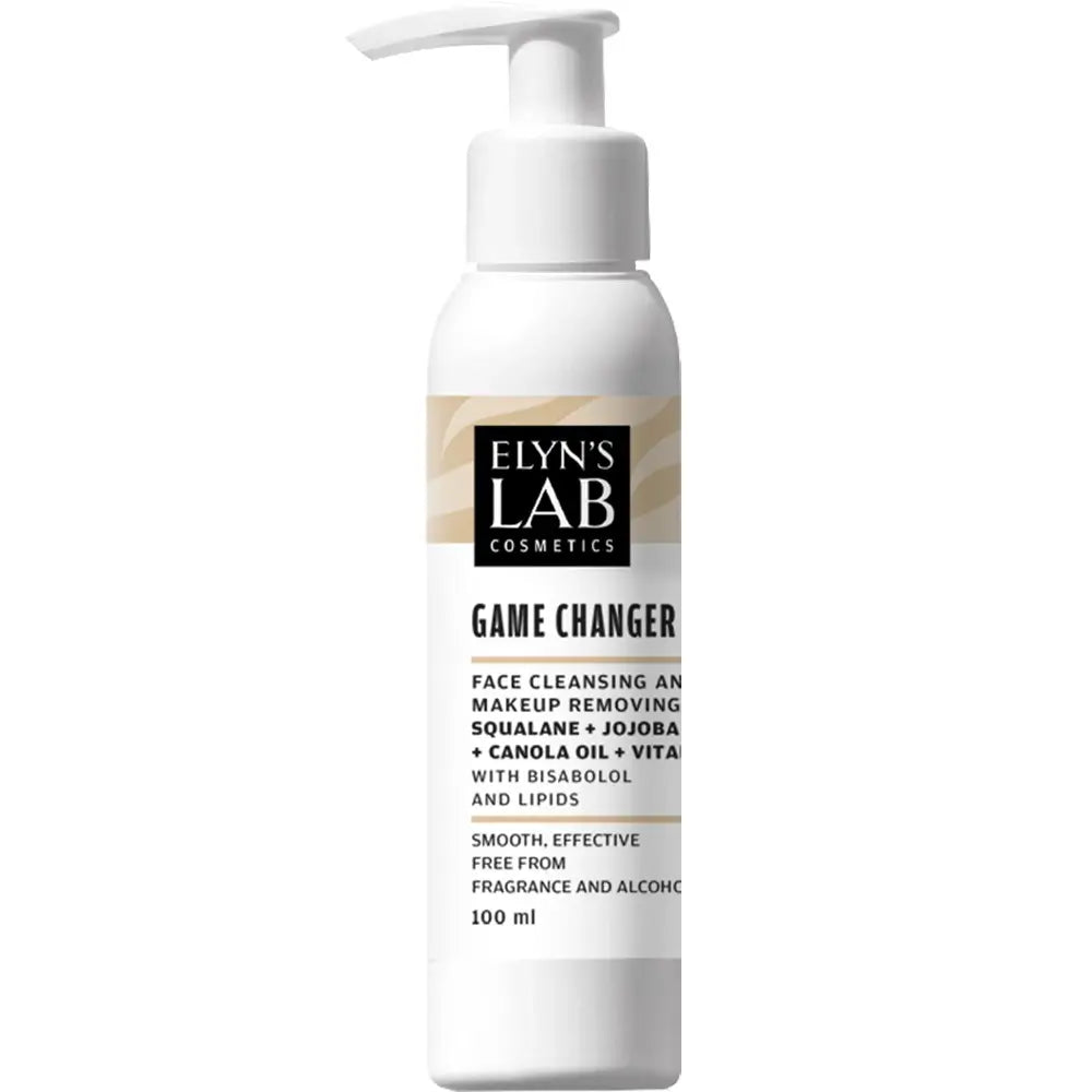 ELYN'S LAB Game Changer - Reinigungsöl mit Jojobaöl und Squalan zur Entfernung von Make-up, Sonnenschutz und Unreinheiten - 100 ml