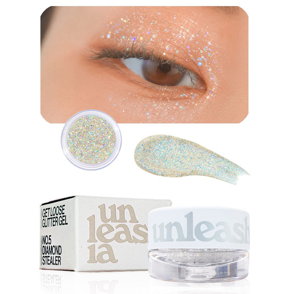UNLEASHIA Get Loose Glitter Gel Mini - Nr. 5 Diamond Stealer