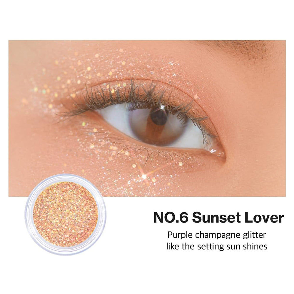 UNLEASHIA Get Loose Glitter Gel Mini - Nr. 6 Sunset Lover