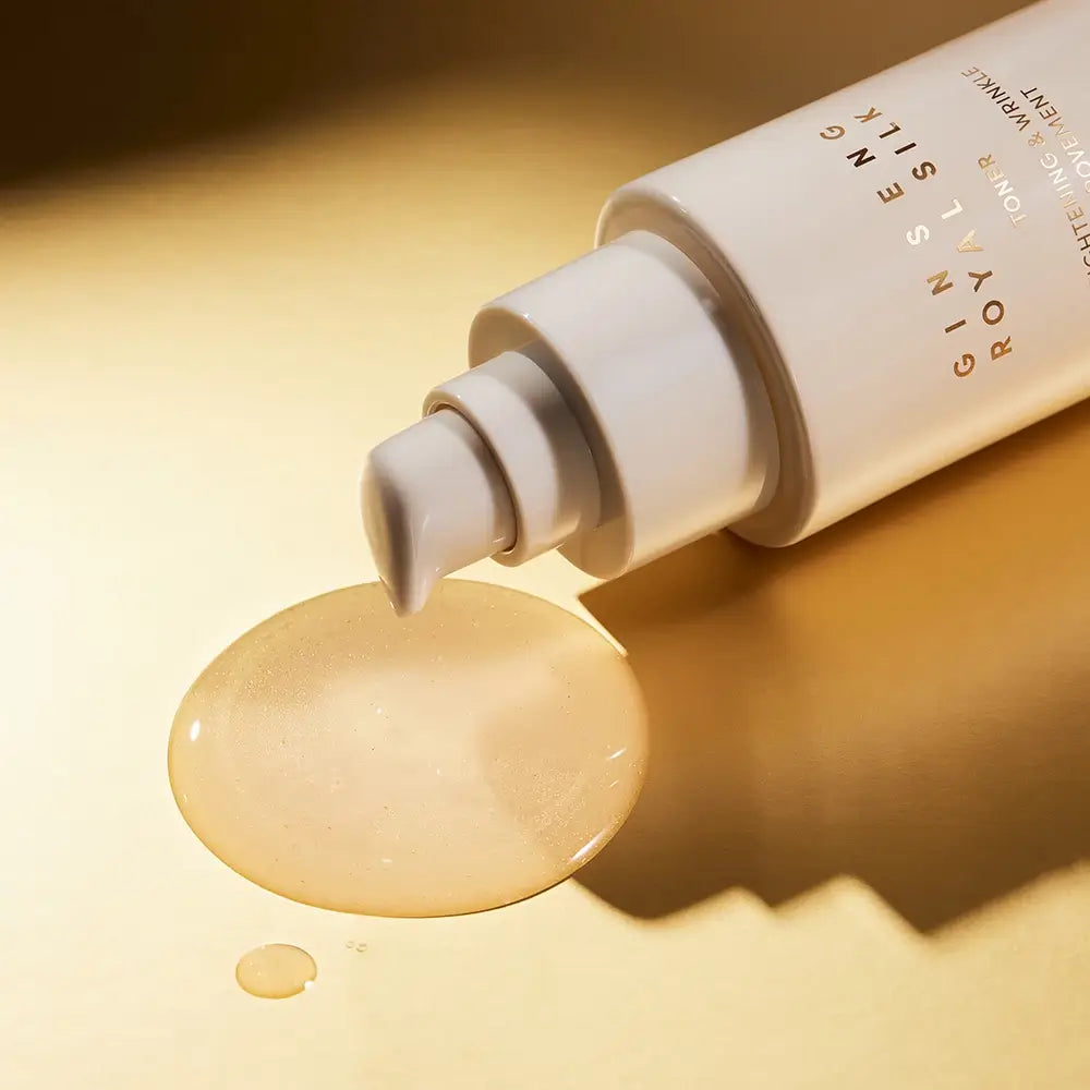 NATURE REPUBLIC Ginseng Royal Silk Toner Feuchtigkeitsspendendes Gesichtswasser – Intensive Feuchtigkeit und Anti-Falten-Wirkung mit Ginseng und Gold, 130 ml
