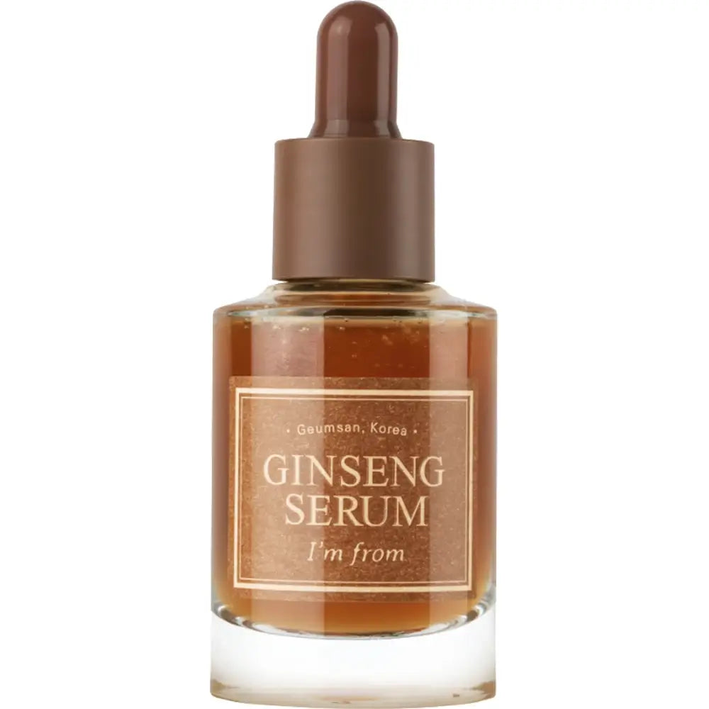 I'M FROM Ginseng Serum - Hautserum mit Rotem Ginseng-Extrakt und Panax Ginseng Samenöl, das zu Hautfeuchtigkeit und Hautkomfort beiträgt - 30 ml