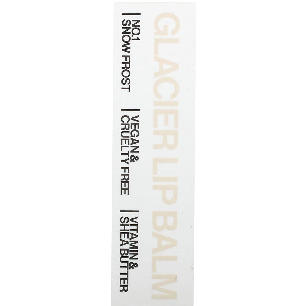 UNLEASHIA Glacier Vegan Balm balsam de buze No. 1 Snow Frost