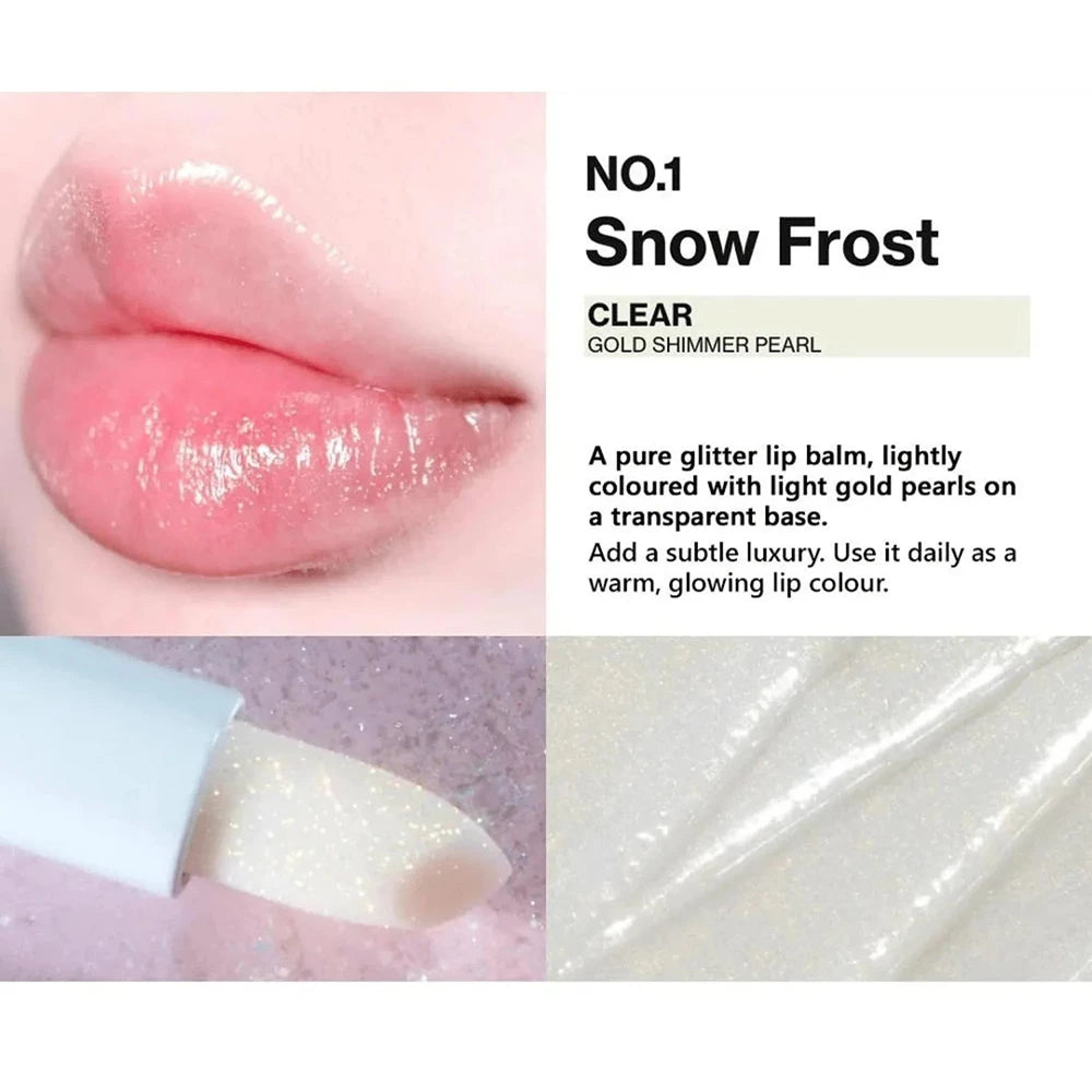 UNLEASHIA Glacier Vegan Balm balsam de buze No. 1 Snow Frost