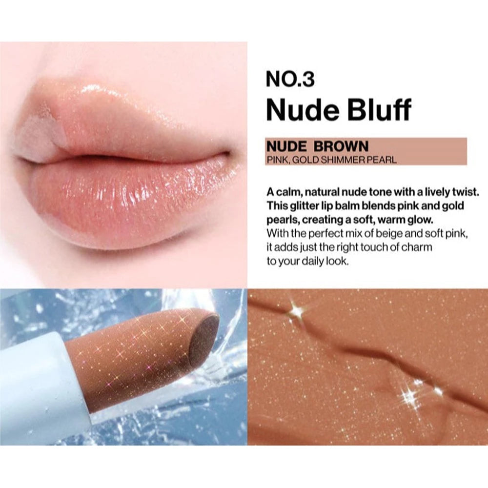 UNLEASHIA Glacier Vegan Balm - No.3 Nude Bluff