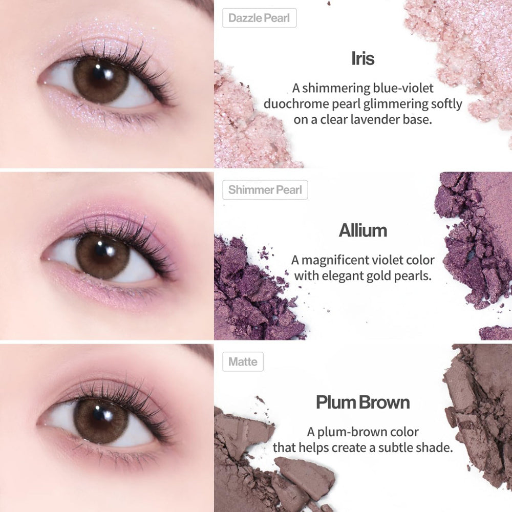 UNLEASHIA Glitterpedia Eye Palette - No. 4 All of Lavender Fog