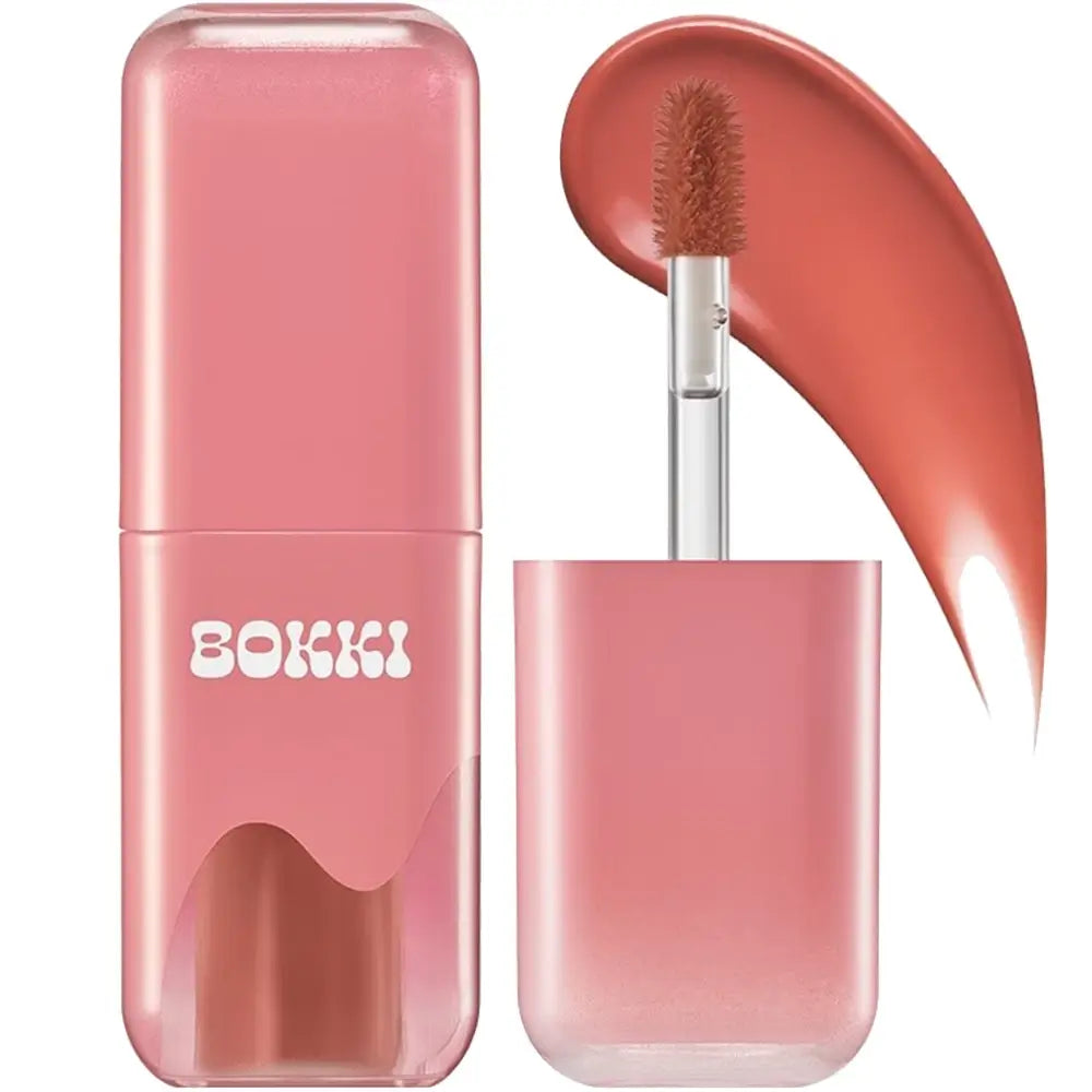BLACK ROUGE Glow Bokki Tint - Lippenstift formuliert mit intensiven Pigmenten und feuchtigkeitsspendenden Inhaltsstoffen für gleichmäßiges Auftragen und glänzendes Finish - 4,85 g - GB08 Vienna Rose