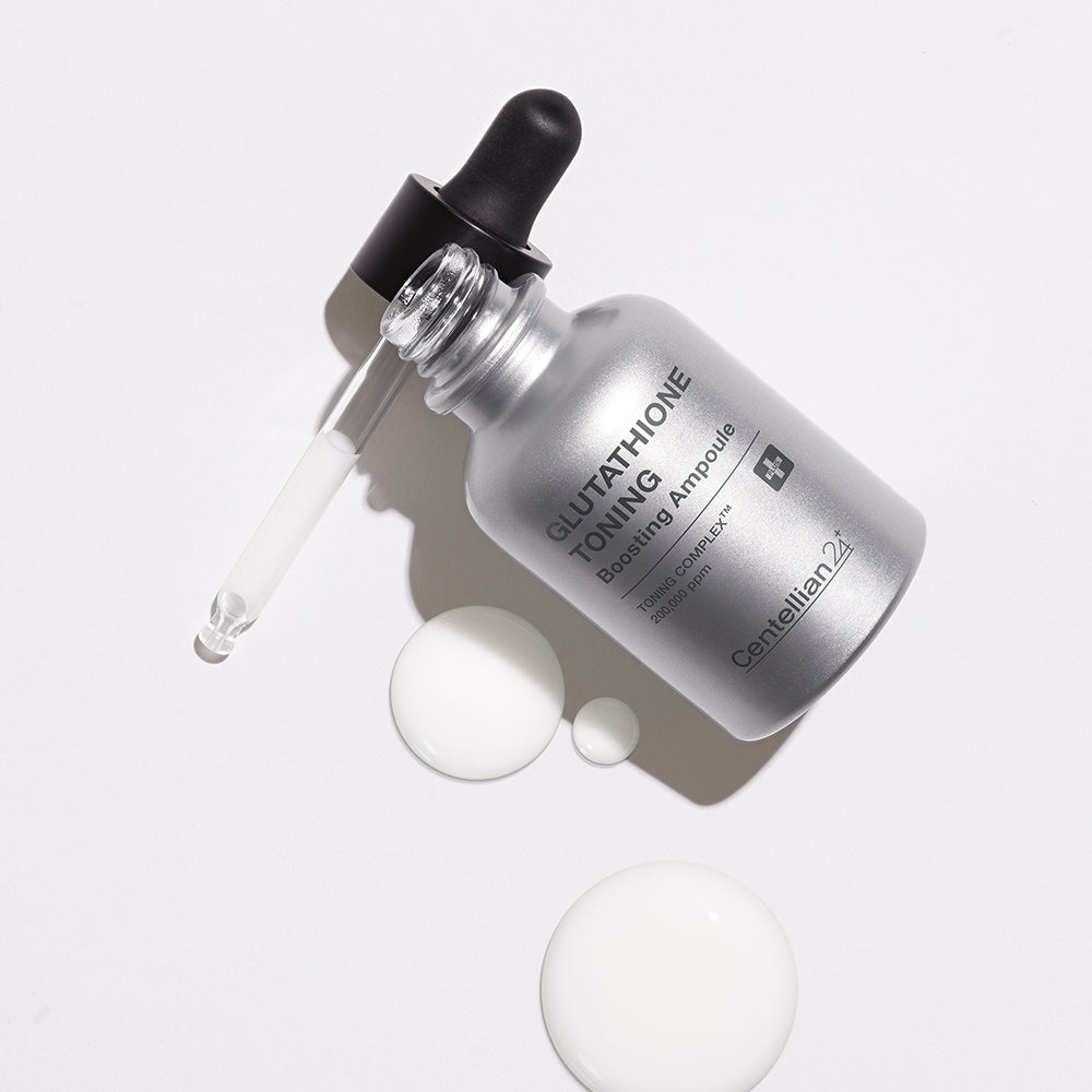 CENTELLIAN24 Glutathion Toning Boosting Ampoule - Gesichtsserum mit Glutathion und Niacinamid zur Verbesserung von Hautton und -textur sowie zur Reduzierung von Pigmentflecken - 30 ml