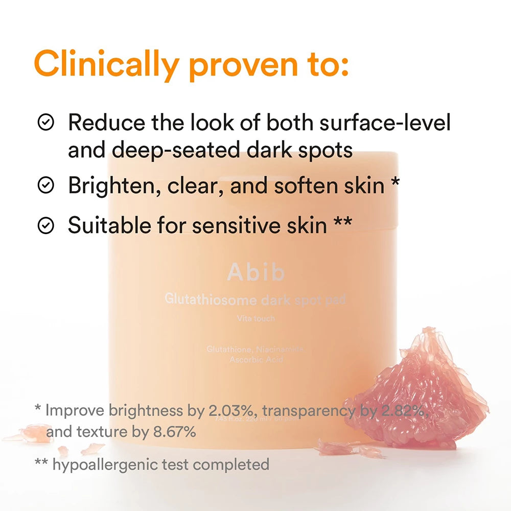 ABIB Glutathiosome Dark Spot Pad Vita Touch Toner Gesichtswasser