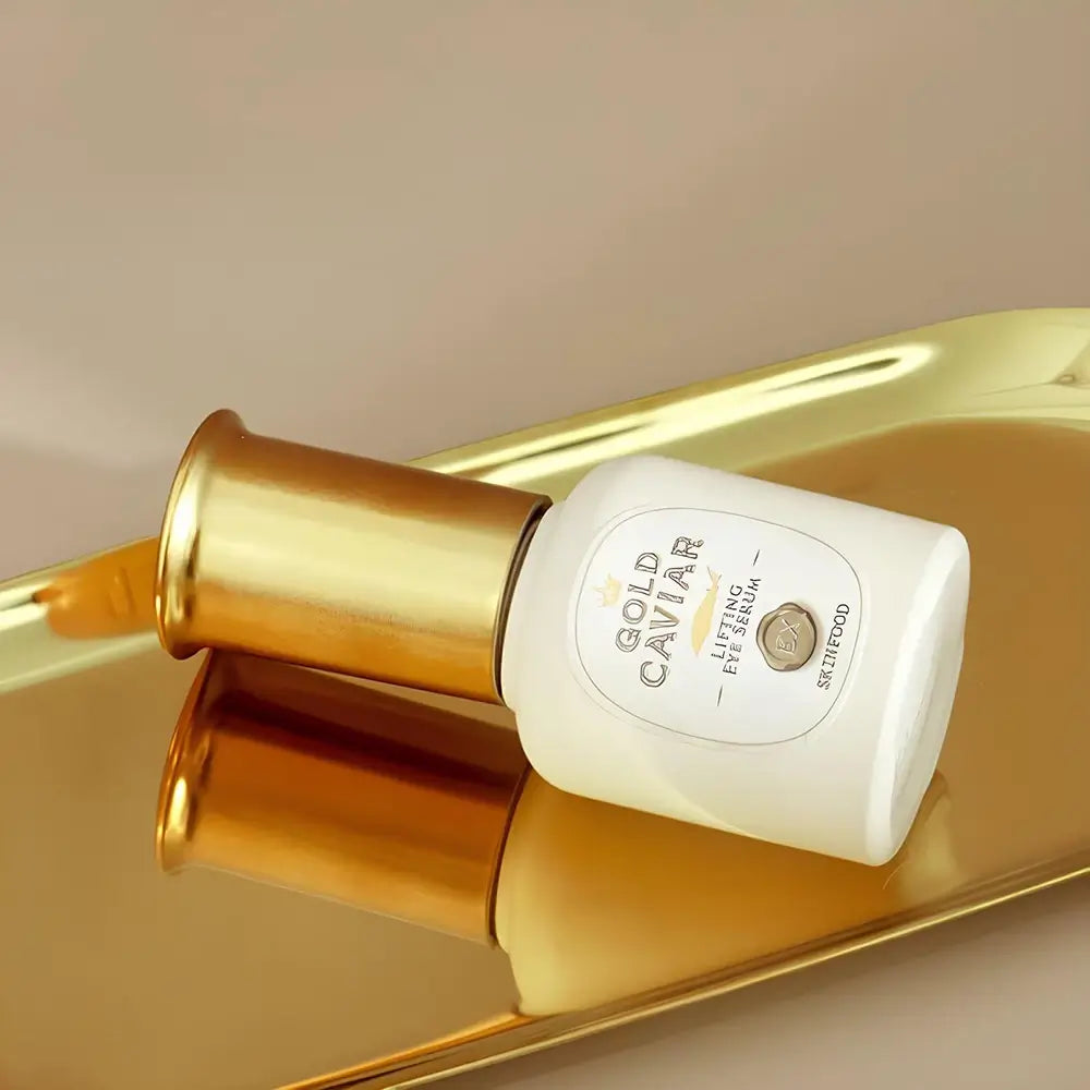 SKINFOOD Gold Caviar EX Augenserum - Straffung und Feuchtigkeit mit Gold und Kaviar, 32 ml