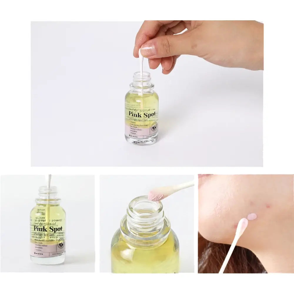 MIZON Good Bye Blemish Pink Spot - Gesichtsserum mit AHA- und Salicylsäure (BHA) zur Behandlung von Hautunreinheiten und zur Beruhigung akneanfälliger Haut - 19 ml