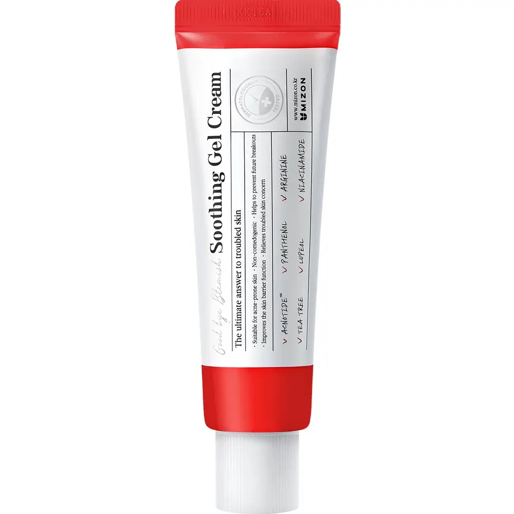MIZON Good Bye Blemish Soothing Gel Cream - hautberuhigendes Gel mit Salicylsäure und Panthenol zur Reduzierung von Akneausbrüchen - 55 ml