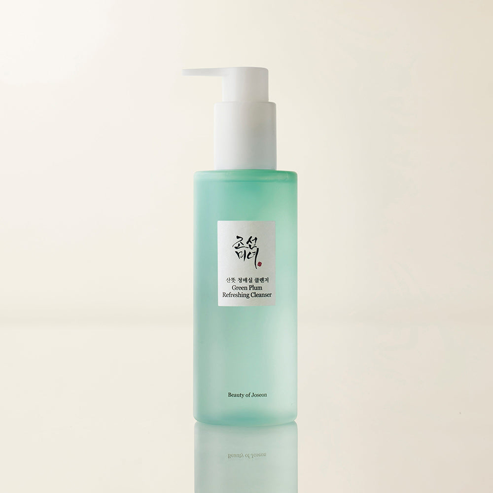 BEAUTY OF JOSEON Green Plum Refreshing Cleanser - Reinigungsgel formuliert mit Prunus Mume Fruchtwasser und grünem Tee Extrakt, der hilft, Unreinheiten und überschüssigen Talg zu entfernen und den Hautkomfort zu erhalten - 200 ml