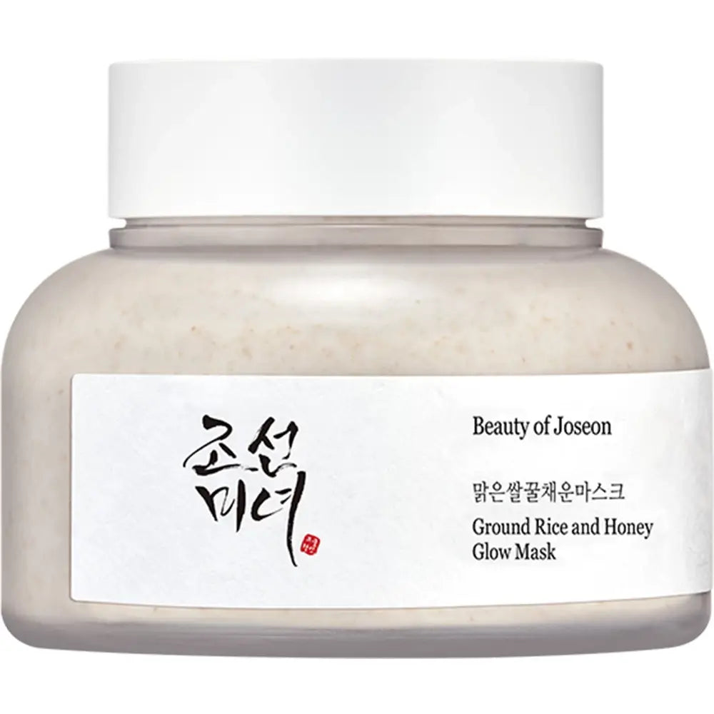 BEAUTY OF JOSEON Reis- und Honig-Glow-Maske - Feuchtigkeitsspendende Gesichtsmaske mit Honig und Kaolin für Hautkomfort - 150 ml
