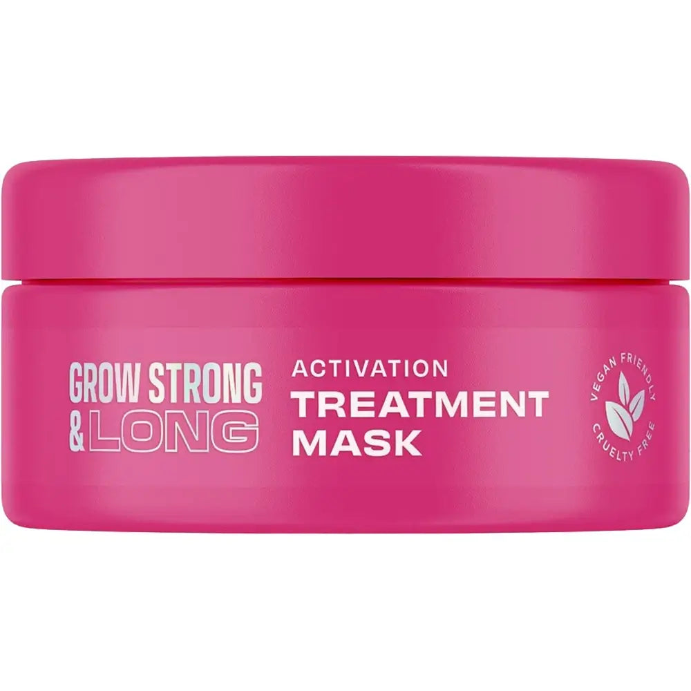 LEE STAFFORD Grow Strong&Long Aktivierungsmaske - Haarkur mit intens feuchtigkeitsspendenden Inhaltsstoffen und haarwuchsfördernden Inhaltsstoffen zur Hydratation der Kopfhaut und zur Kräftigung des Haares - 200 ml