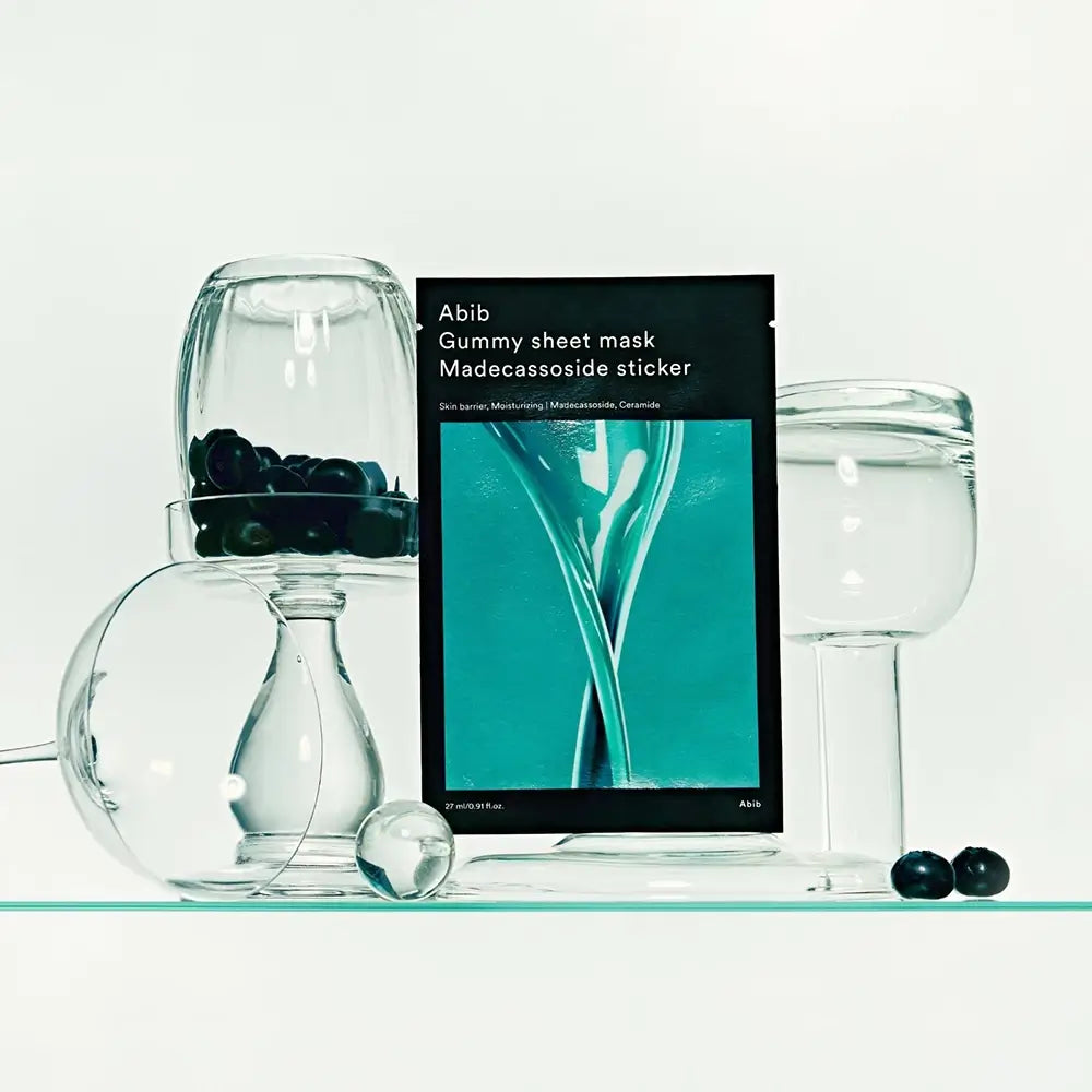 ABIB Gummy Sheet Mask Madecassoside - Intensive Feuchtigkeit und Reparatur, 27ml