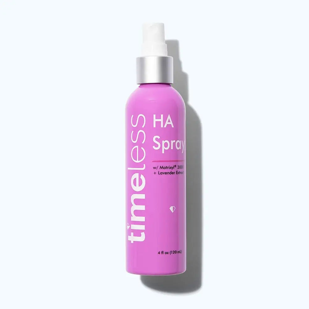 Timeless Skin Care Matrixyl 3000 Spray mit Lavendel - Feuchtigkeitsspendendes Anti-Falten-Spray mit Hyaluronsäure und beruhigender Wirkung, 120 ml