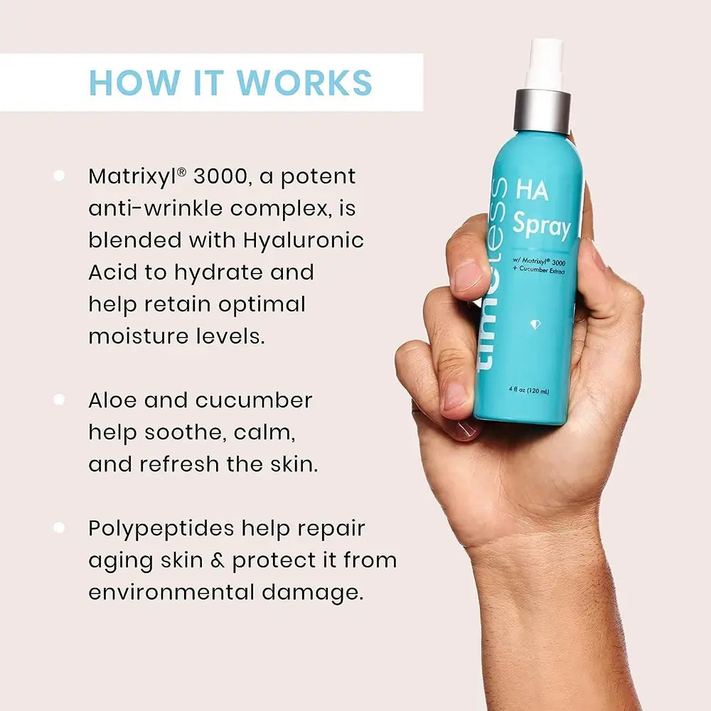 Ha Matrixyl 3000 Gesichtsspray mit Gurkenextrakt 120 ml